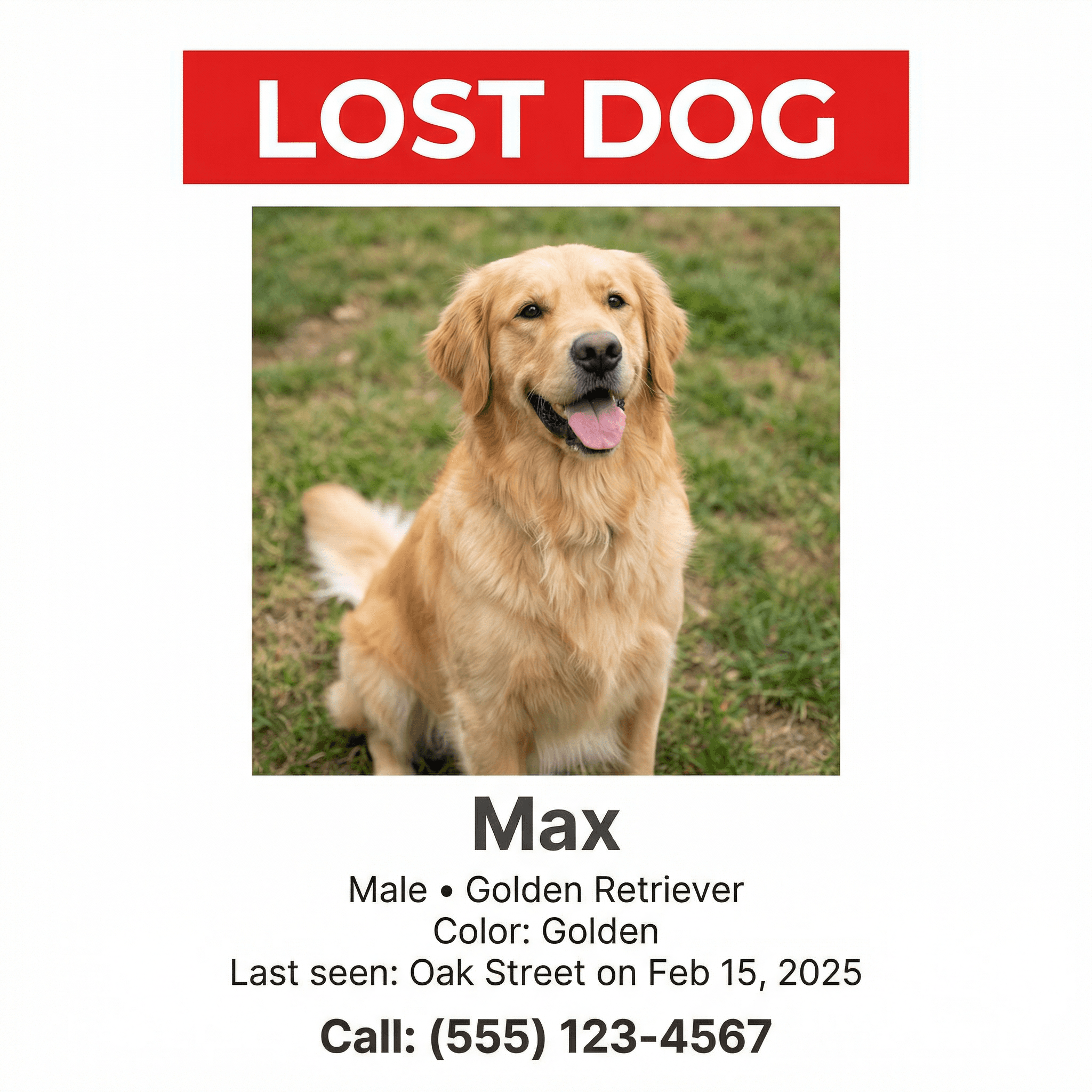 Example social post image for Instagram and Facebook